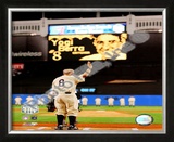 Yogi Berra Final Game At Yankee Stadium 2008 Framed Photographic Print