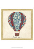 Patchwork Transportation IV Prints by Chariklia Zarris