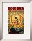 Koringa, La Femme Fakir Prints