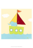 Sailboat Adventure IV Prints by Erica J. Vess