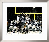 Adam Vinatieri - 2001 Divisional Playoffs vs Oakland Raiders Framed Photographic Print