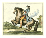 Equestrian Training IV Poster by Denis Diderot