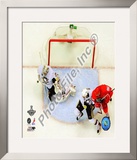 Marc-Andre Fleury Game 7 of the 2008-09 NHL Stanley Cup Finals Framed Photographic Print