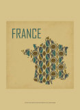 Travel Abroad II Posters par Jarman Fagalde