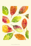 Vibrant Leaves II Prints by Luisa Tosini