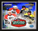 2010 NHL Winter Classic Matchup Framed Photographic Print