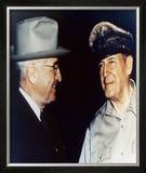 Harry Truman and General Douglas MacArthur Framed Photographic Print