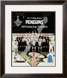 Pittsburgh Penguins 2008-2009 Framed Photographic Print