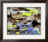 Marc-Andre Fleury 2009 Stanley Cup Champions Victory Parade Framed Photographic Print
