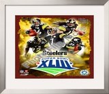 2008 Pittsburgh Steelers Superbowl Big 5 Framed Photographic Print