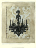 Ornate Chandelier I Posters par Ethan Harper