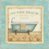 Beach Hotel I Poster par Lisa Audit