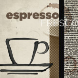 Espresso Fresco Posters by Tandi Venter