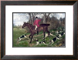 Horse Fox Hunt I Prints by Timothy Blossom