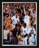 Derek Jeter - '04 Catch In Stands Framed Photographic Print