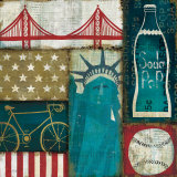 American Pop I Kunstdrucke von Mo Mullan