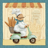 Chef's Market III Posters by Daphne Brissonnet