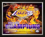 2008-09 Los Angeles Lakers NBA Finals Champions Framed Photographic Print