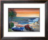 Sunset Surf Prints by Gary Birdsall