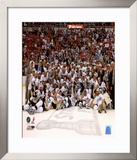 Pittsburgh Penguins Game 7 of the 2008-09 NHL Stanley Cup Finals Celebration Framed Photographic Print