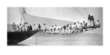 Meteor Aground Kunstdruck von Beken of Cowes 