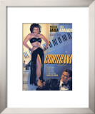 Classic Mexican Movie: Courtesana with Mecedes Barba Framed Giclee Print