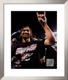 Johnny Damon celebrating, Game 7 win ©Photofile Framed Photographic Print