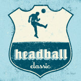 Headball Poster by Peter Horjus
