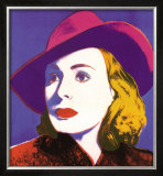 Ingrid with Hat Posters by Andy Warhol
