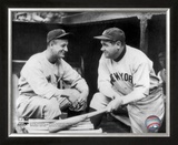 Lou Gehrig & Babe Ruth Framed Photographic Print
