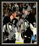 Sidney Crosby & Evgeni Malkin Framed Photographic Print