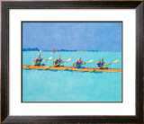 Rowers Poster by Steve Kuzma