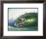 Green Slide Prints by BOGY (Aaron Bogushefsky) 