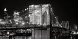Brooklyn Bridge at Night Prints by Jet Lowe