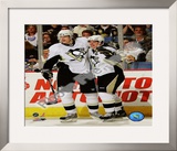 Sidney Crosby & Evgeni Malkin Framed Photographic Print