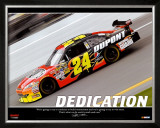 Jeff Gordon - Dedication Poster