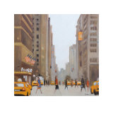7th Avenue, New York Plakater af Jon Barker
