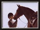 A Kiss for Luck Framed Giclee Print by Scott Trees
