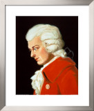 Mozart Poster by Paul Reber