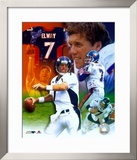 John Elway - Legends of the Game Composite - ©Photofile (Limited Edition) Framed Photographic Print