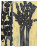 Woodcut Grasses I Art par Norman Wyatt Jr.