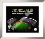 Yankee Stadium Aerial The Final Game 2008 Framed Photographic Print