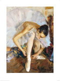 Ballerina Fixing Her Shoe Posters av Vasily Bratanyuk Ballerina Fixing Her Shoe Posters av Vasily Bratanyuk