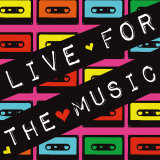 Live For The Music Prints by Louise Carey