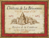 French Wine Labels I Art by Daphne Brissonnet