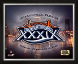 Super Bowl XXXIX LOGO - Jacksonville Florida Framed Photographic Print