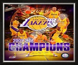 2008-09 Los Angeles Lakers NBA Finals Champions Framed Photographic Print