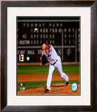 Jon Lester's 2008 No Hitter Action; Horizontal Framed Photographic Print