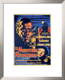Classic Mexican Movie: El Monstruo Resucitado Framed Giclee Print