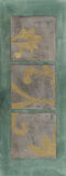Triptyque textural Affiches par Jennifer Goldberger